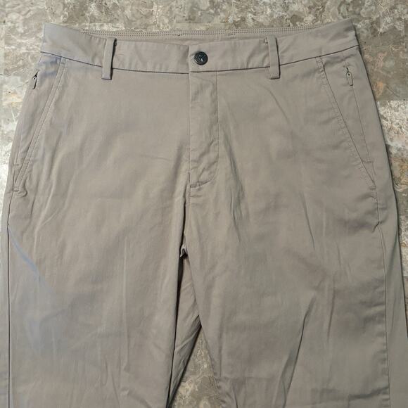 Birddogs Other - Birddogs Pants Mens 32x30 (Fits 32x28) Tan Lined Stretch Performance Chino Golf